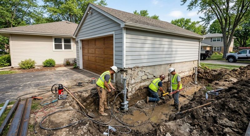 Basement Foundation Repair in Norton, MA