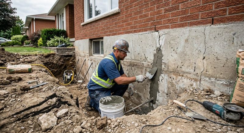 Basement Foundation Repair in Plainfield, CT
