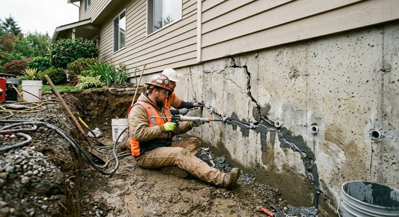 Basement Foundation Repair in Swansea, MA