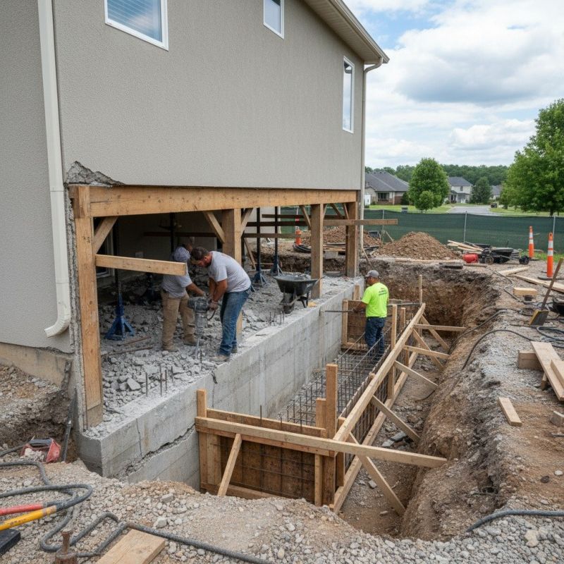 Building Foundation Repair in North Attleboro, MA