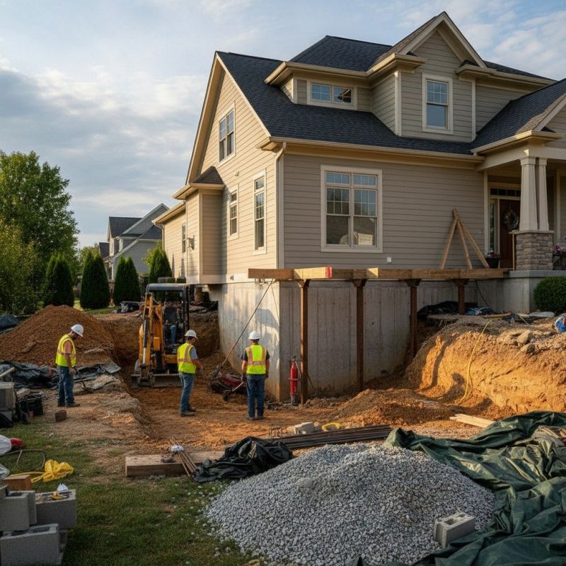 Building Foundation Repair in Uxbridge, MA