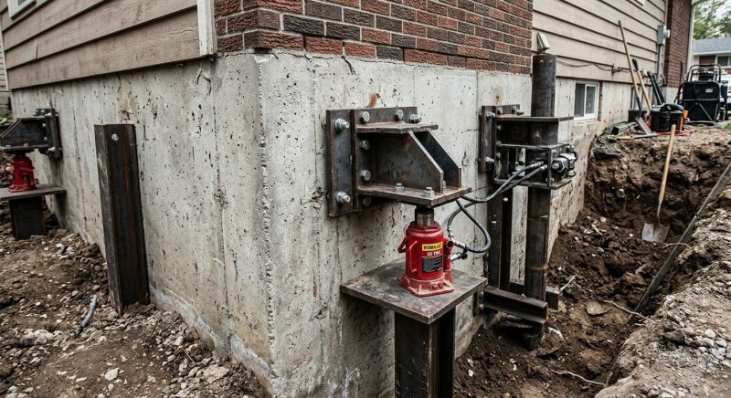 Concrete Foundation Leveling in Foxboro, MA