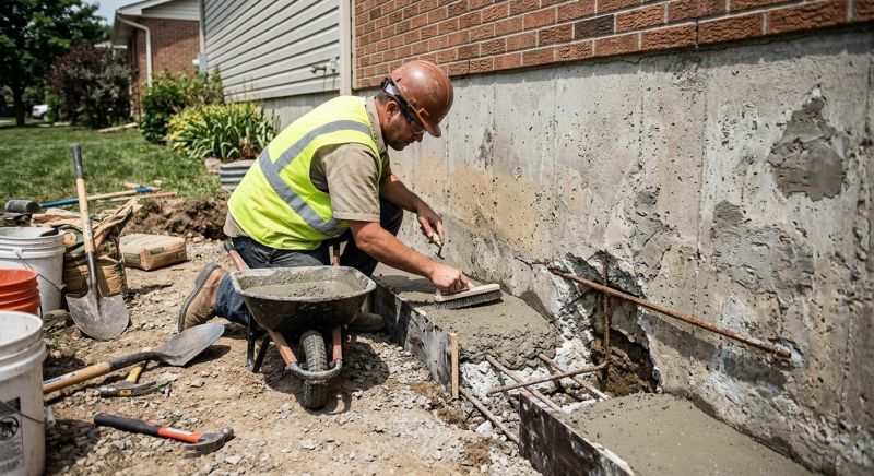 Concrete Foundation Repair in Providence, RI