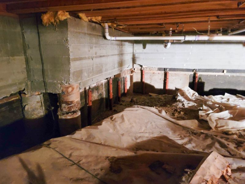 Crawlspace Foundation Repair in Bellingham, MA