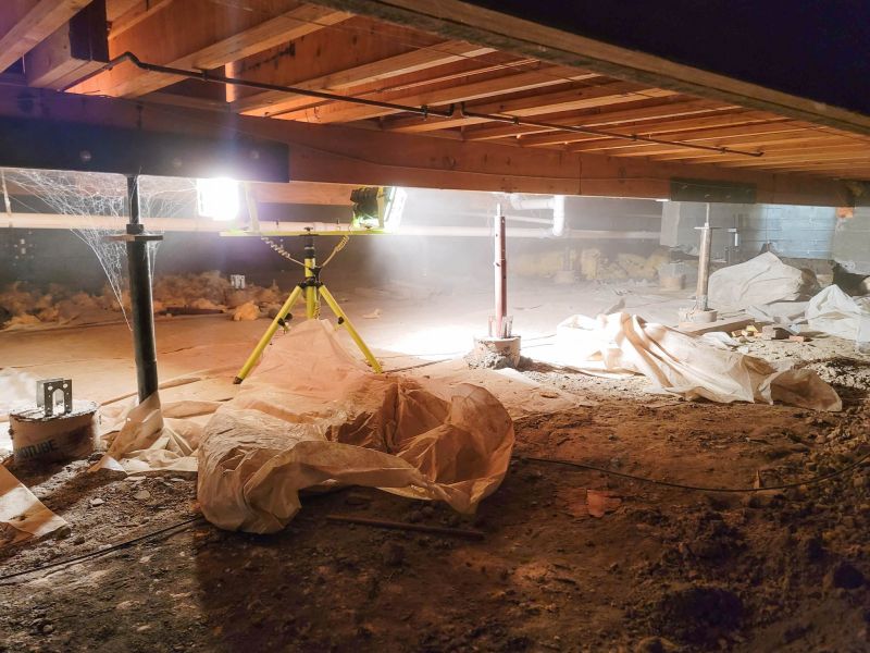 Crawlspace Foundation Repair in Mansfield, MA