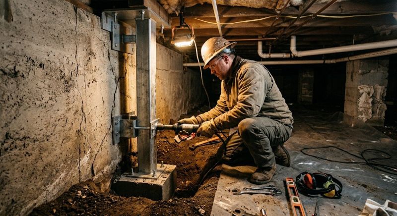 Crawlspace Foundation Repair in Putnam, CT