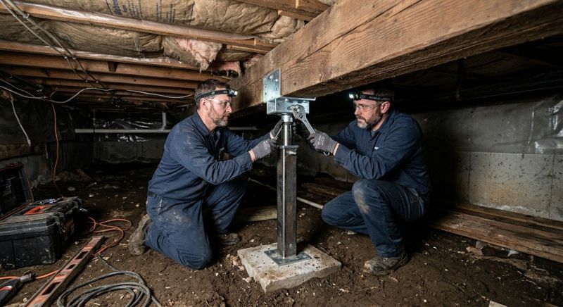 Crawlspace Foundation Repair in Washington County, RI
