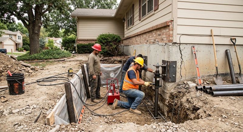Foundation Damage Repair in Medway, MA