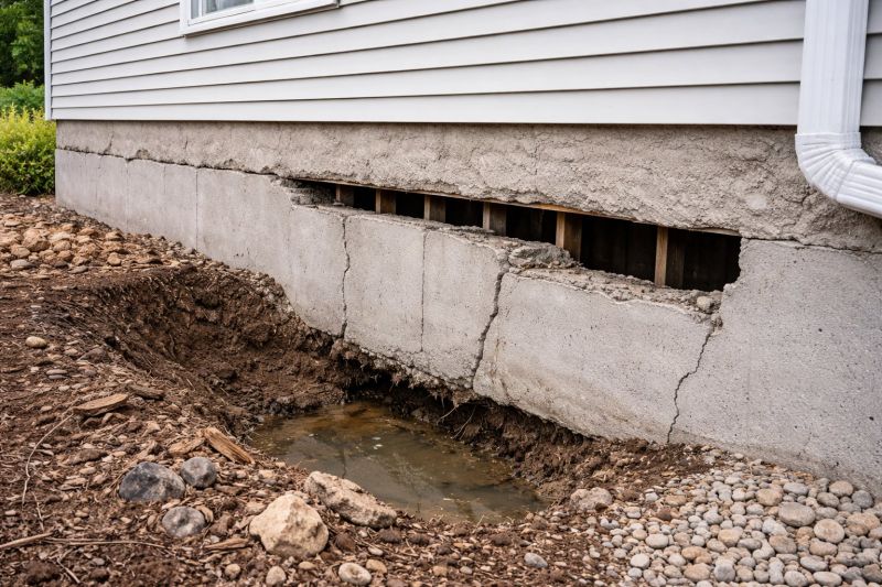 Foundation Damage Repair in Oakland, RI