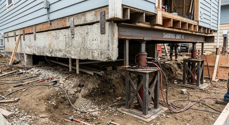 Foundation Jacking in Providence, RI