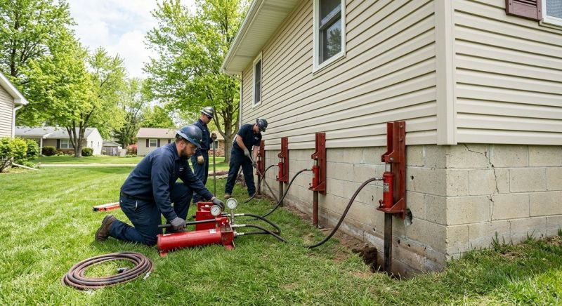 Foundation Jacking in Providence, RI