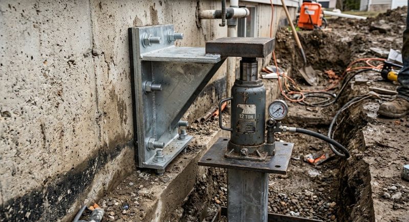 Foundation Jacking in Thompson, CT