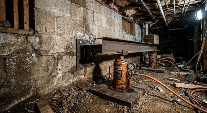 Foundation Jacking in Tiverton, RI