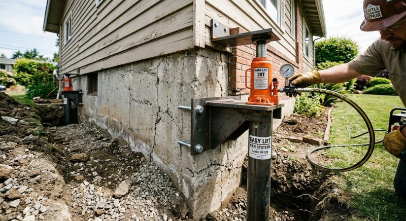 Foundation Lifting in North Kingstown, RI