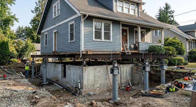 Foundation Raising in Medway, MA