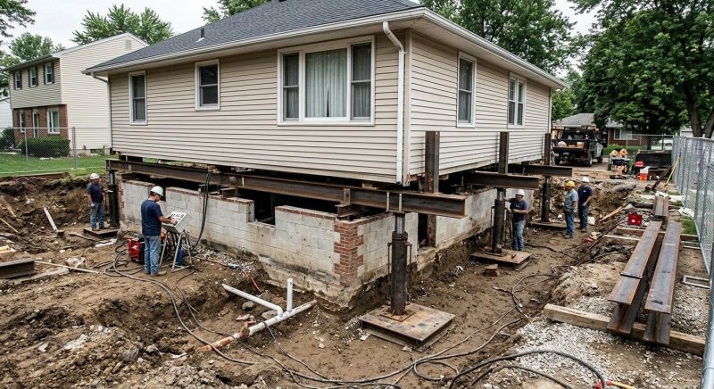 Foundation Raising in Woonsocket, RI