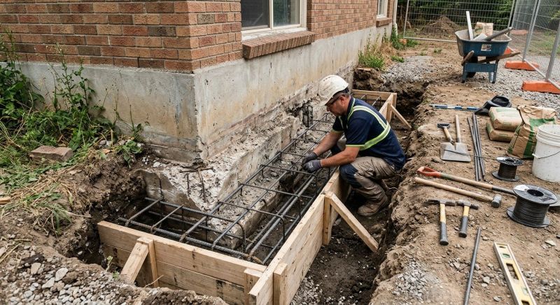 Foundation Repair in Chepachet, RI
