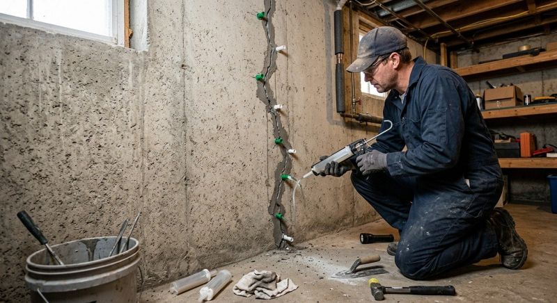 Foundation Repair in Hope Valley, RI