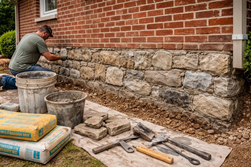 Foundation Restoration in Johnston, RI