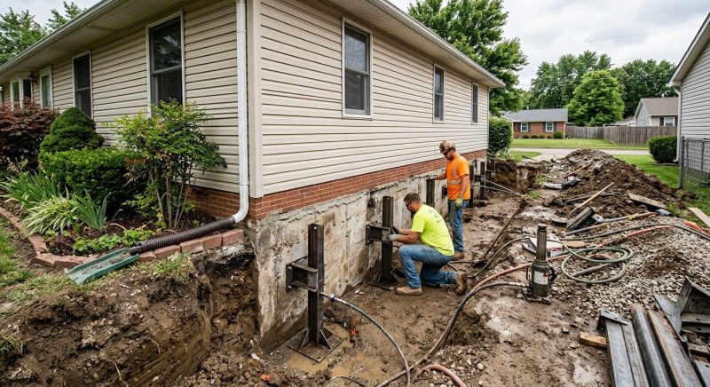 Foundation Stabilizing in Blackstone, MA