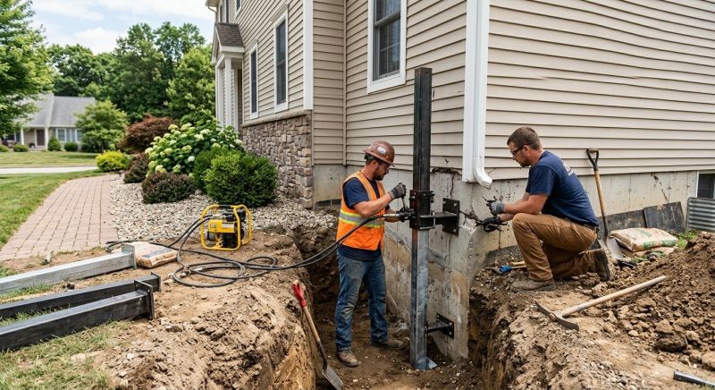 Foundation Stabilizing in Bristol County, RI