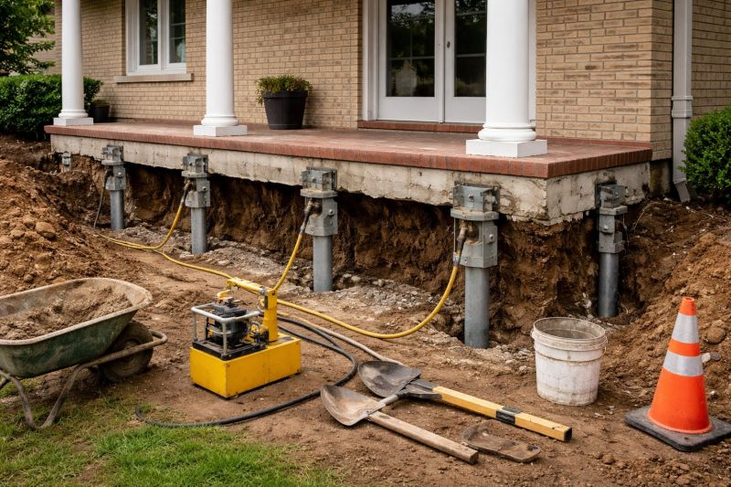 Foundation Stabilizing in East Providence, RI