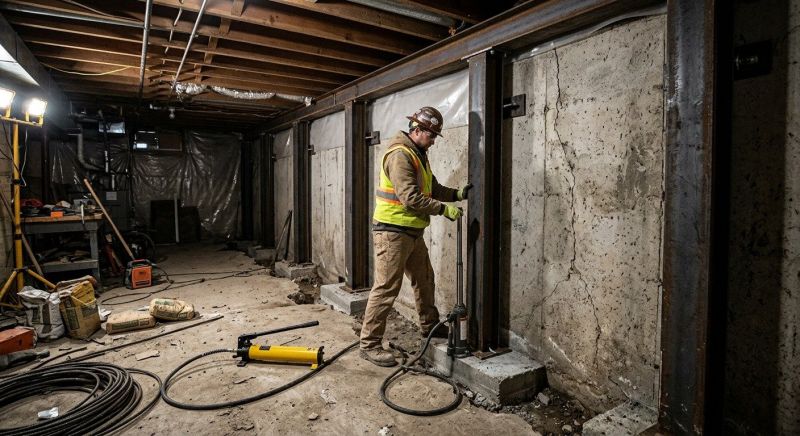 Foundation Stabilizing in Riverside, RI