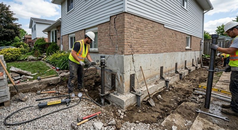 Foundation Stabilizing in Tiverton, RI