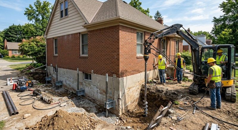 Foundation Stabilizing in Tiverton, RI