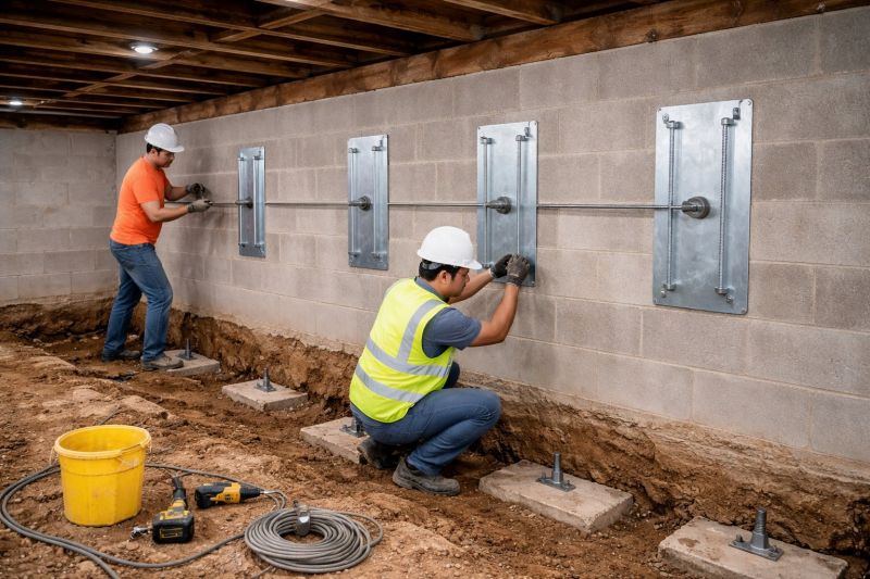 Foundation Stabilizing in West Greenwich, RI