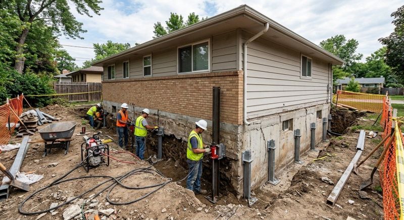 Foundation Strengthening in Johnston, RI
