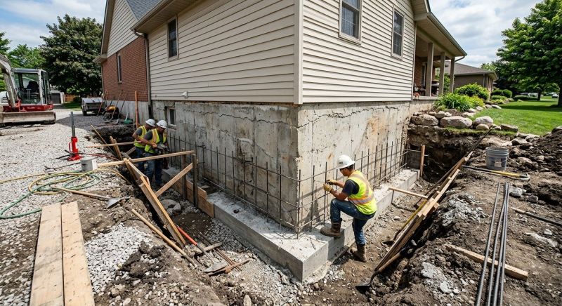 Foundation Strengthening in Johnston, RI
