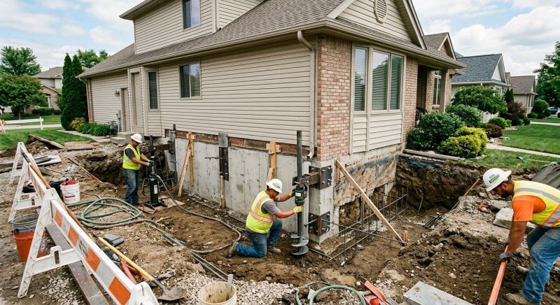 Foundation Strengthening in Johnston, RI