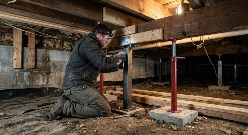 Foundation Structural Repair in Attleboro Falls, MA