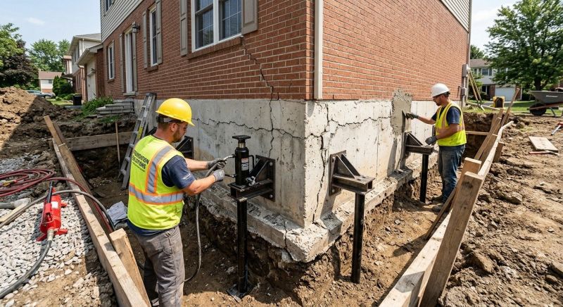 Foundation Structural Repair in Dayville, CT