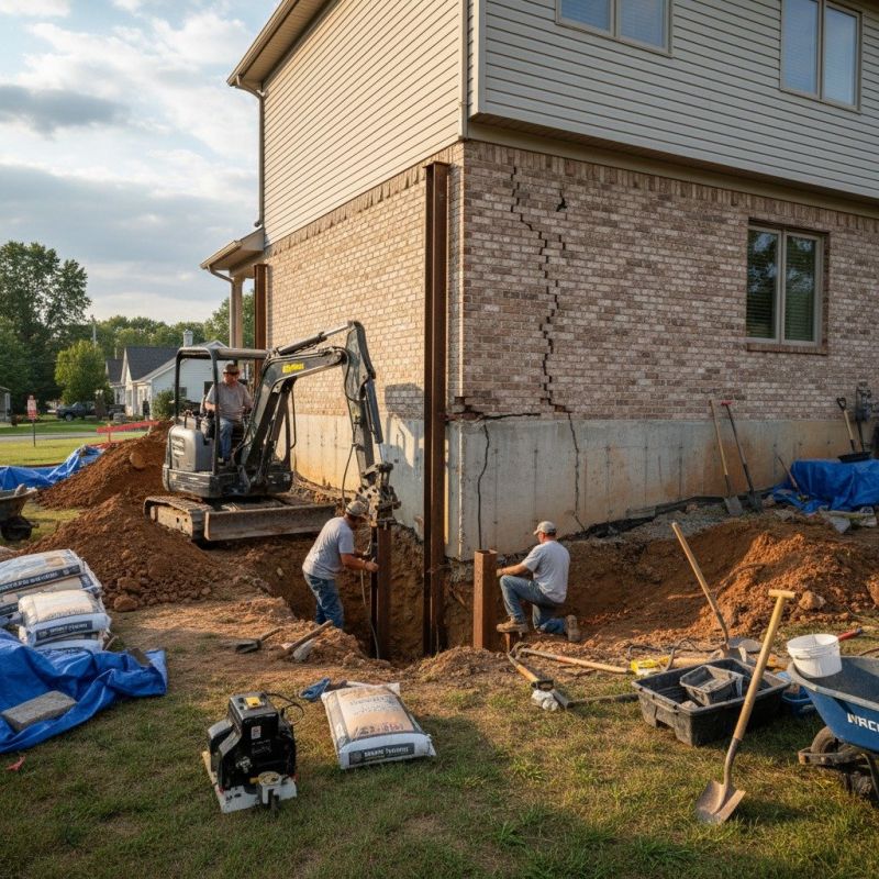 Home Foundation Repair in Coventry, RI