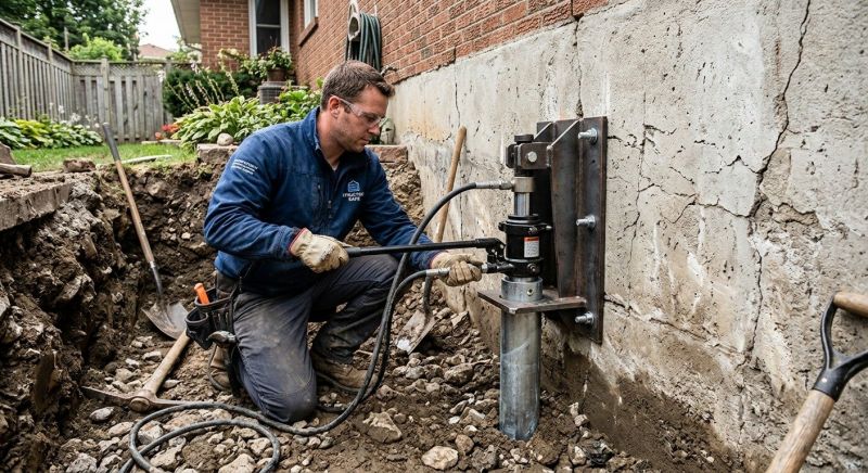 House Foundation Leveling in Johnston, RI
