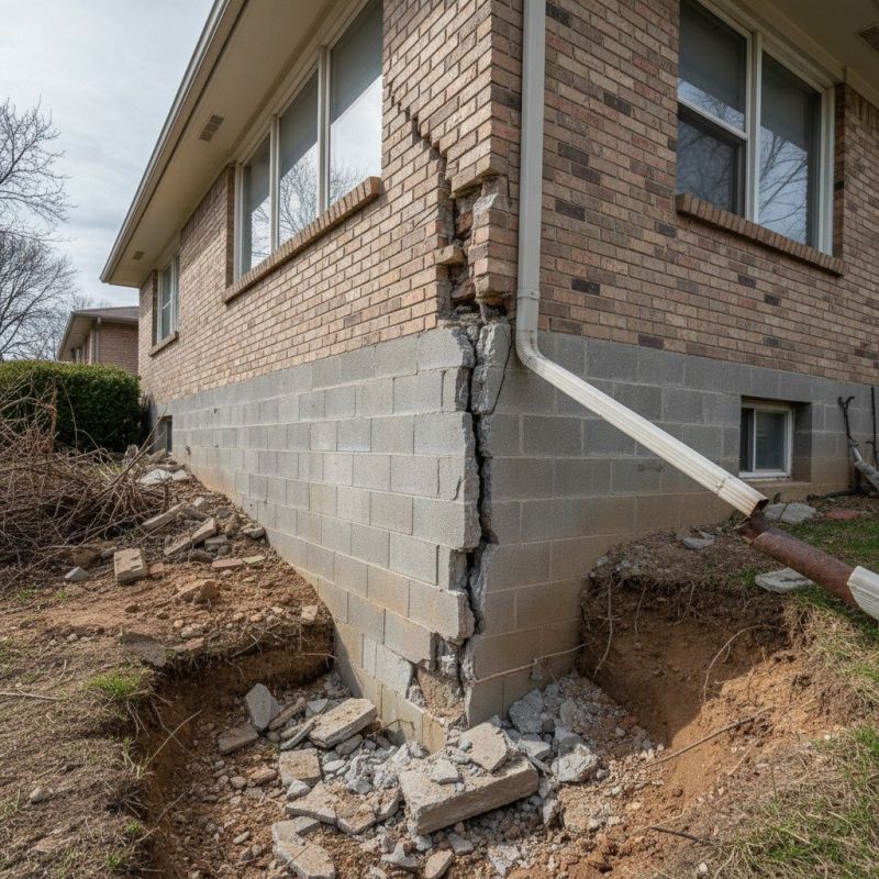 House Settling Repair in Johnston, RI