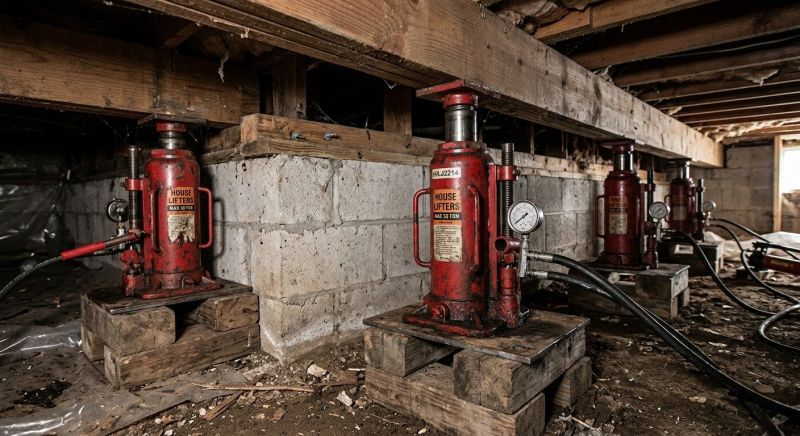 House Settling Repair in Johnston, RI