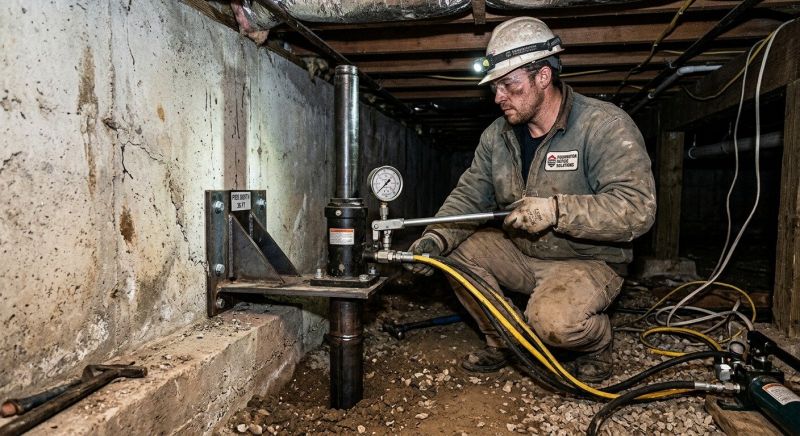 Settling Foundation Service in Providence, RI