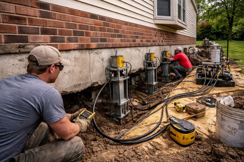 Settling Foundation Service in Washington County, RI