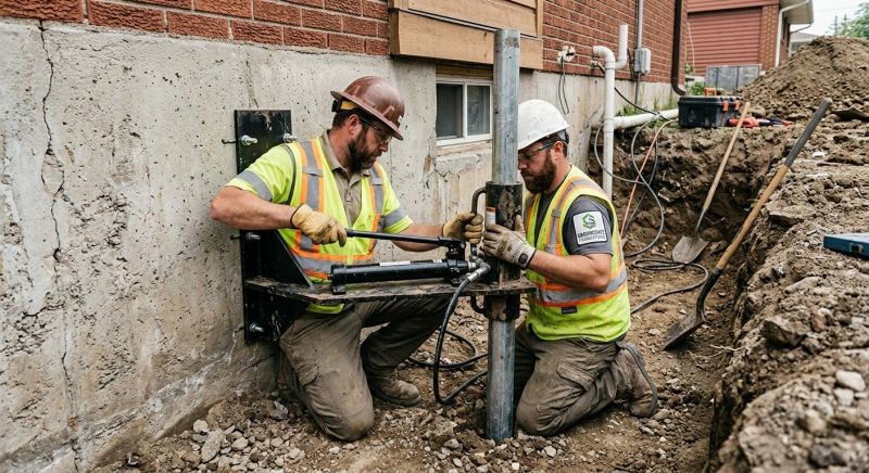 Settling Foundation Service in Wrentham, MA