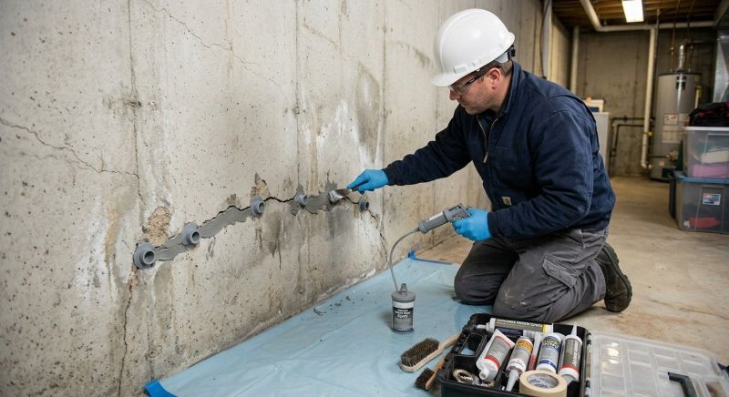 Structural Crack Repair in Johnston, RI