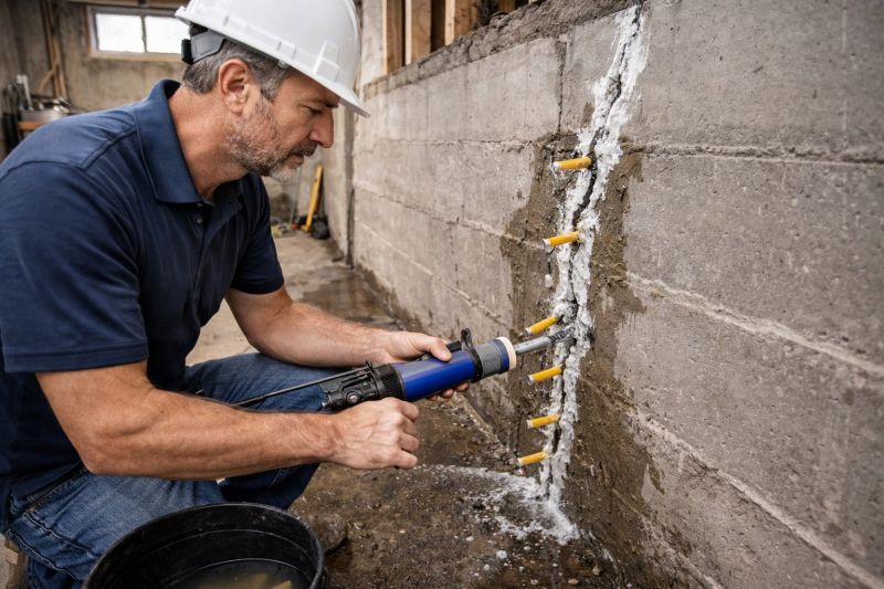 Structural Crack Repair in Johnston, RI