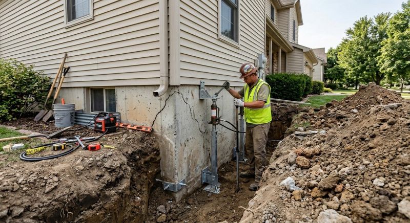 Structural Foundation Repair in Attleboro, MA