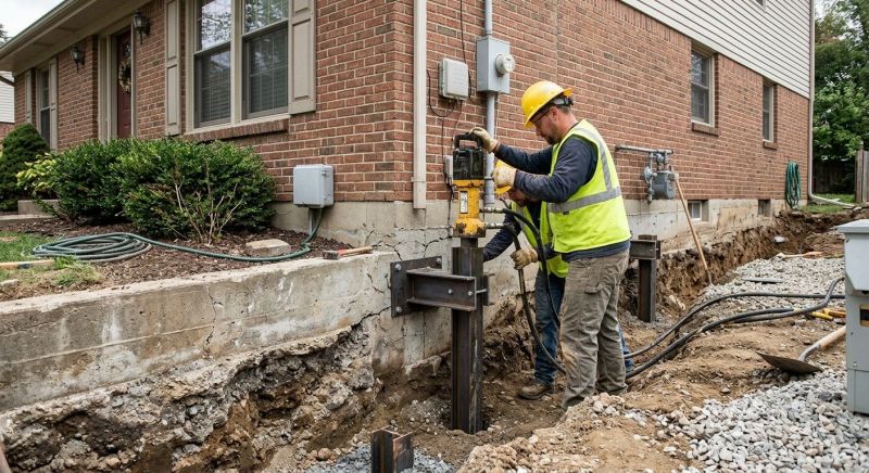 Structural Foundation Repair in Brooklyn, CT