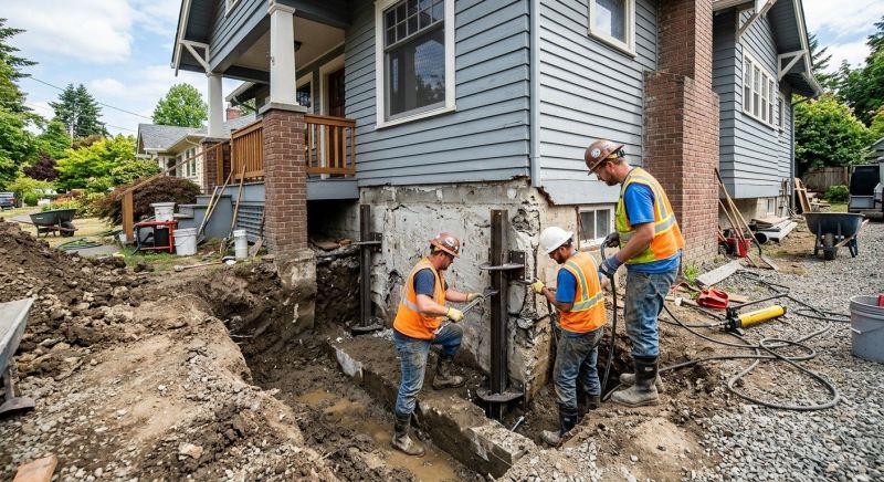 Structural Foundation Repair in Dighton, MA