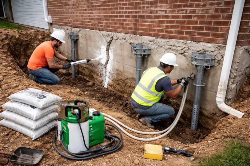 Structural Foundation Repair in Norfolk, MA